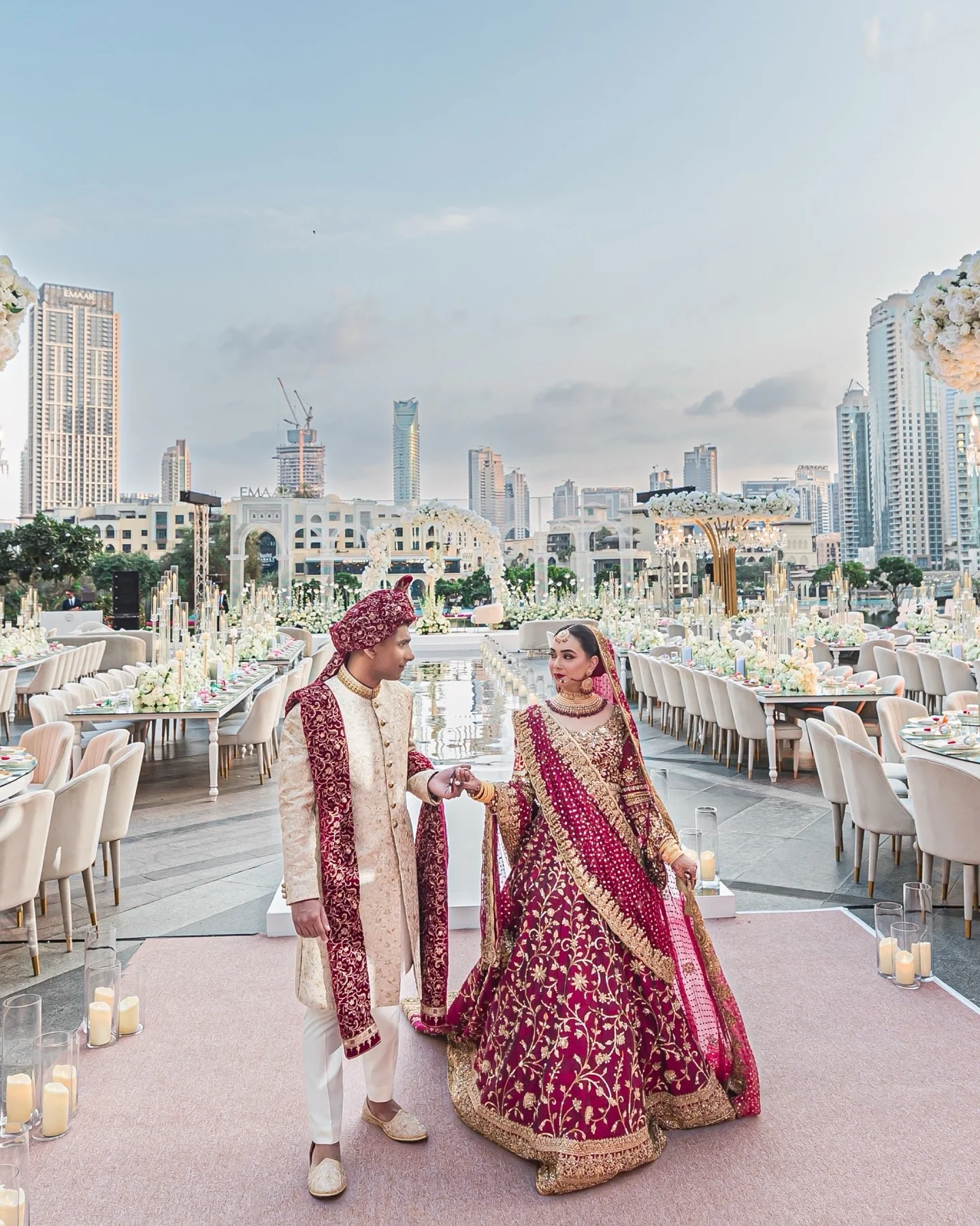 Fareha specialises in bridal hair, makeup, henna design and traditional costume styling. Known for her customised and professional approach, she ensures brides and their parties look immaculate for the big day.